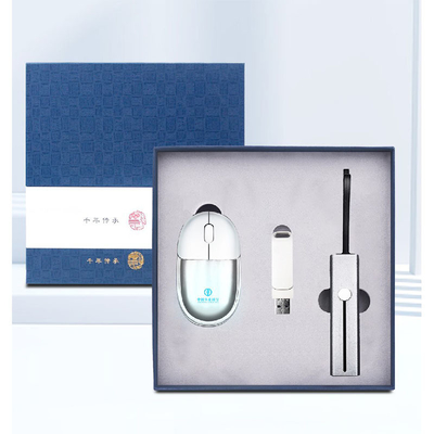 Hotel &amp; Resort Custom Mouse Business Gift Box Set voor meerdere combinatie logo's