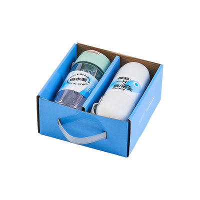 Summer Care Present Customized Logo Twee-stuk set met waterbeker en capsule paraplu