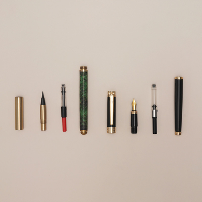 1-kleurige afdrukken Momiao President's Pen Hero Pen Waterborstel 2-in-1 cadeaubon