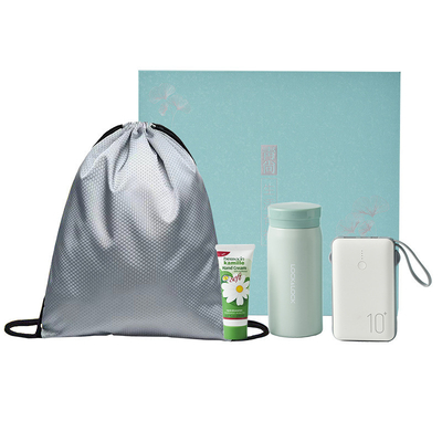 Le Buckle Geïsoleerde Cup 200 ml Mobiele stroomvoorziening Waterdichte rugzak Hand Cream Zakencadeau