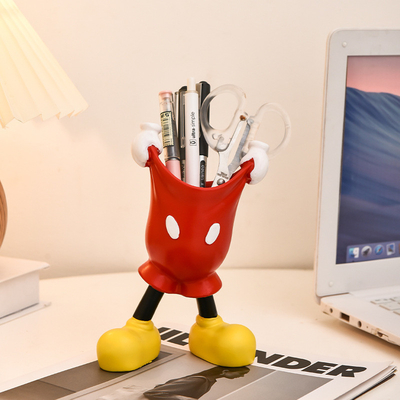 Silk Screen Printed Cartoon Mickey Pants opslagdoos voor reisbureau