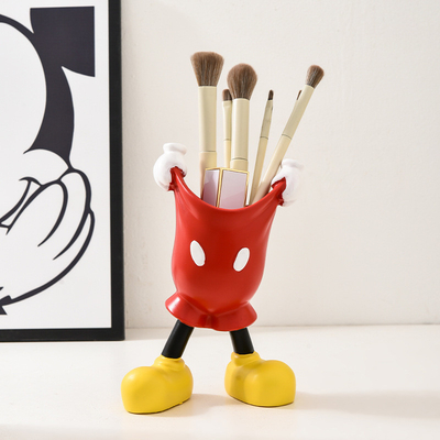 Silk Screen Printed Cartoon Mickey Pants opslagdoos voor reisbureau