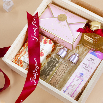 Acrylische dekking Net Red Gift Box Ins Style Houten doos voor bedrijfsjarig jubileum