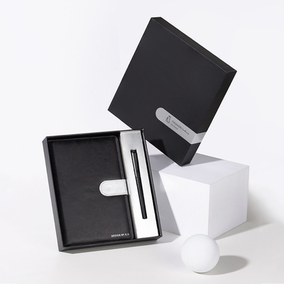 Voor de Vaderdag High End Notebook en Pearl Pen Set voor zakelijk Souvenir Geschenk