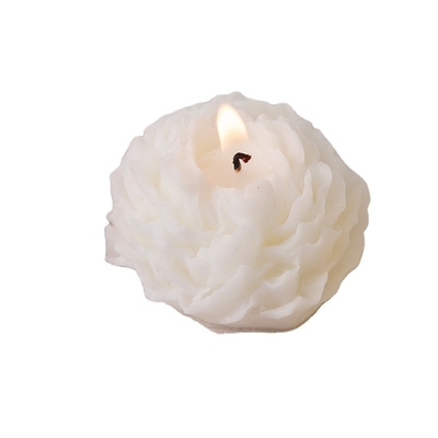 Pioenenbloem Aromatherapie Kaars voor andere activiteiten Klant Logo Decoratie Geschenk
