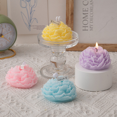 Pioenenbloem Aromatherapie Kaars voor andere activiteiten Klant Logo Decoratie Geschenk