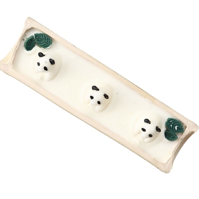 Persoonlijke bamboe kaars Goedemorgen Panda aromatherapie voor hotel- en resortgasten