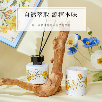 Klanten logo aromatherapie cadeau doos set essentiële olie kaars voor vrouwen souvenir cadeautjes