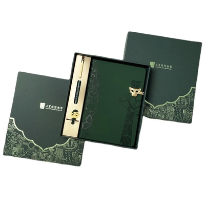 A5 Notebook Bookmark Signature Pen Culturele en creatieve cadeautje set met aangepast logo