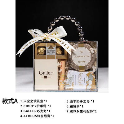 Vlamloze aromatherapie geschenkdoos Essentiële olie en kaars voor reisbureau souvenirs