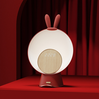 Hotel en Resort Chinese Rood Draadloos Opladen 15W Bluetooth luidspreker met Atmosphere Light