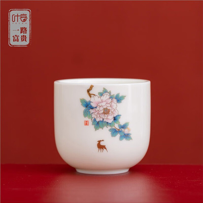 Vaderdag exclusieve draagbare reis thee set met unieke culturele en creatieve ontwerp
