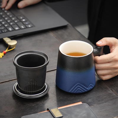 Fu Lu Storage Fast Cup Set in Draagbare Lederen Geschenkdoos Perfect voor speciale gelegenheden
