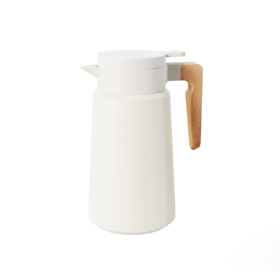Blijf gehydrateerd bij het werk met Nordic Style Houten handvat Geïsoleerde ketel Grote capaciteit