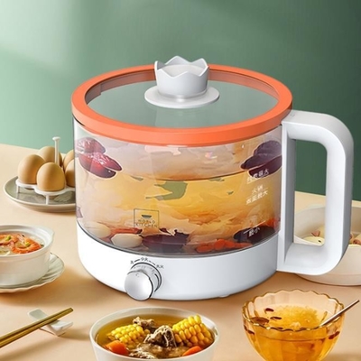 Gepersonaliseerd logo Multifunctionele glazen inwendige gezondheid pot Het essentiële kantoorproduct