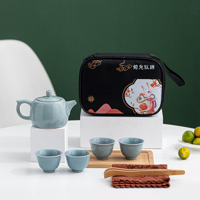 Bedrijfscadeautjes Presentatie Geschenkset met logo Theeset Souvenirs en draagbare tassen