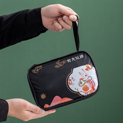 Bedrijfscadeautjes Presentatie Geschenkset met logo Theeset Souvenirs en draagbare tassen