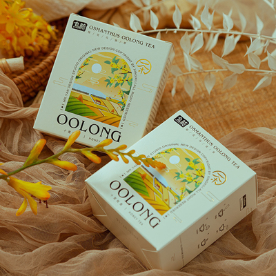 Doos Verpakte Oolong thee 3g * 3 Onafhankelijke verpakking voor April Fool's Day Hand Gift Inclusief