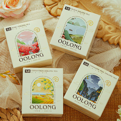 Doos Verpakte Oolong thee 3g * 3 Onafhankelijke verpakking voor April Fool's Day Hand Gift Inclusief
