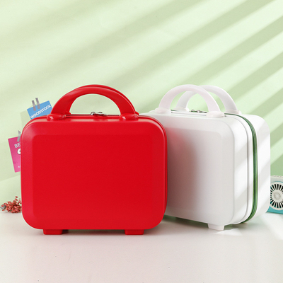 Silk Screen Printing 14 inch ABS Travel Storage Box Mini bagage doos voor vakantie cadeau