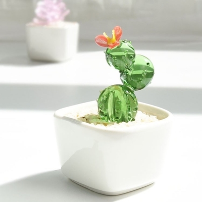 Promotie Verfraaien cadeautjes Glas ornamenten voor succulente cactussen en potplanten