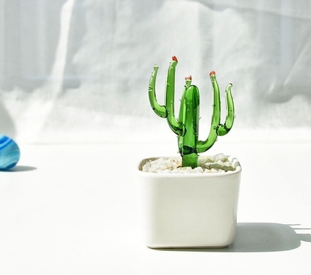 Promotie Verfraaien cadeautjes Glas ornamenten voor succulente cactussen en potplanten