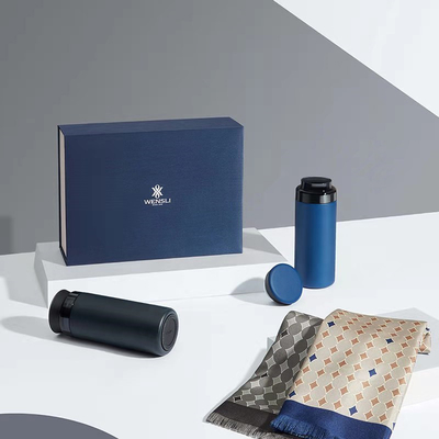 Dubbele laag lange sjaal Star River STAR Isolatie Cup Set voor eind Business Companion