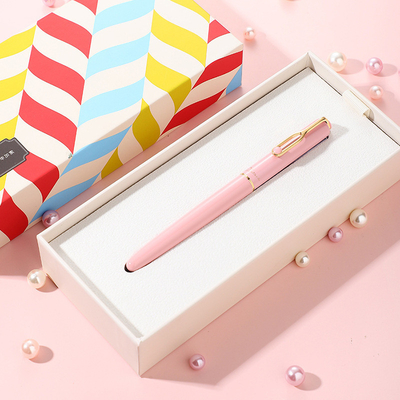 Werknemer verjaardag geschenk aangepast snoep serie kleurrijke pen doos voor logo van de klant