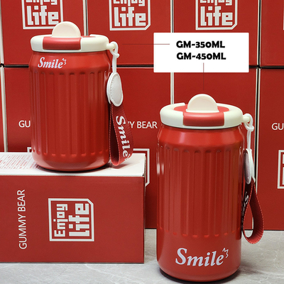 Afsluitingscadeau van het reisbureau Geïsoleerde roestvrijstalen koffiekop voor langdurig gebruik