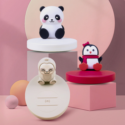 15W zacht rubber dier koala telefoonhouder draadloos opladen voor afstuderen