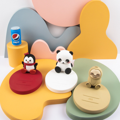 15W zacht rubber dier koala telefoonhouder draadloos opladen voor afstuderen