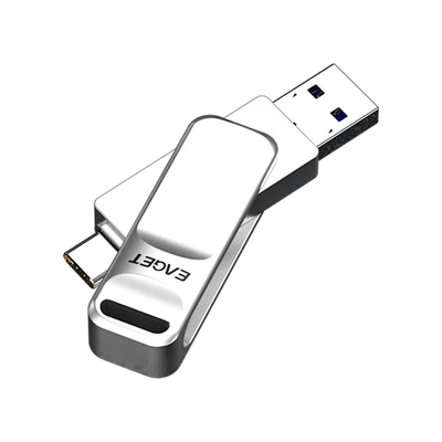 Type-C USB3.0 Dual Interface USB Drive Rotating Design voor multifunctionele auto-montage