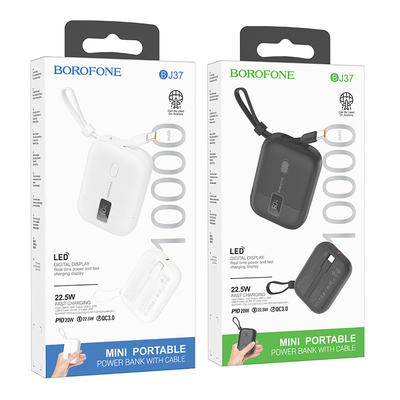 10000 mAh Power Bank Volledig compatibel met kabel- en mobiele stroomvoorziening Office Product