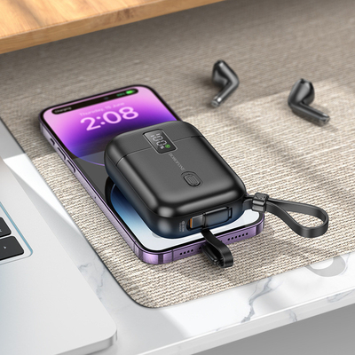 10000 mAh Power Bank Volledig compatibel met kabel- en mobiele stroomvoorziening Office Product