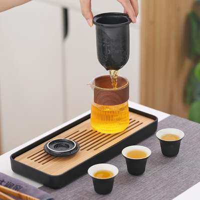 Ervaar de eenvoud van onze Europese minimalistische thee set voor promoties