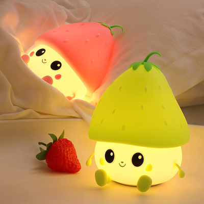 Logo Klanten logo Berry Worry Fun Light Intelligente Voice Night Up Silicone licht