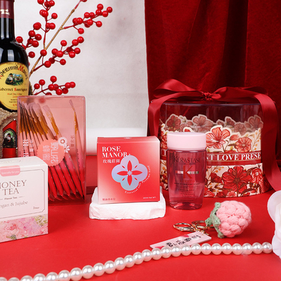 Exclusief cadeau voor de auto Bloesem Lieverd Rose Manor Souvenir Set voor Moederdag