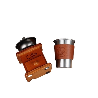 Ervaar luxe met zakelijk leer hand souvenirs koffiebekers en aromatherapie