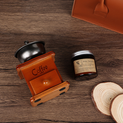 Ervaar luxe met zakelijk leer hand souvenirs koffiebekers en aromatherapie