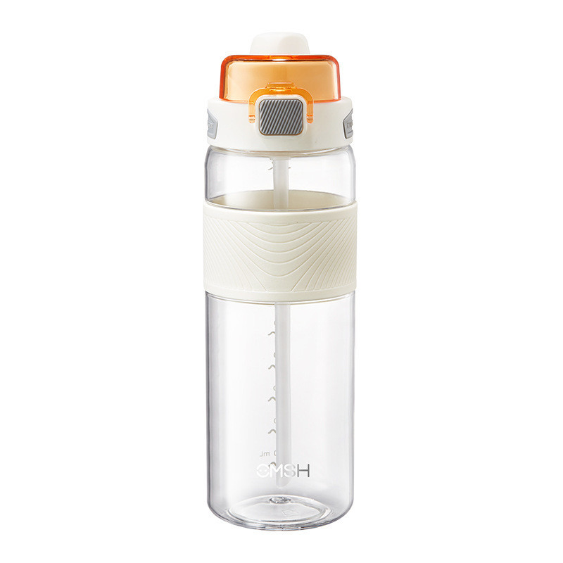 Landbouw Zomer Dubbele Drinkbeker met open deksel Straw Cup 700ml Fashion Water Cup Gift