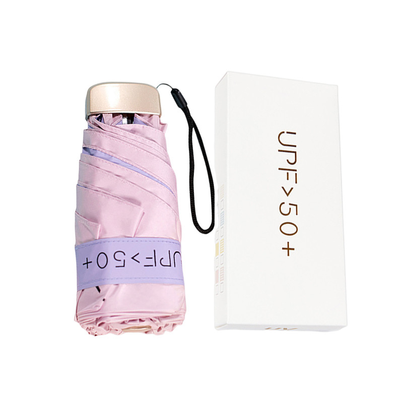 Kleurlijm Ultra Lichte Draagbare Pocket Paraplu 50% Korting