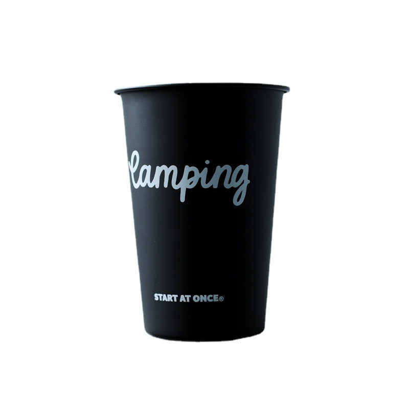 Minimalistisch 304 roestvrij staal koeldrankbeker Geschenk voor de landbouw Doelgroep Eindgebruiker