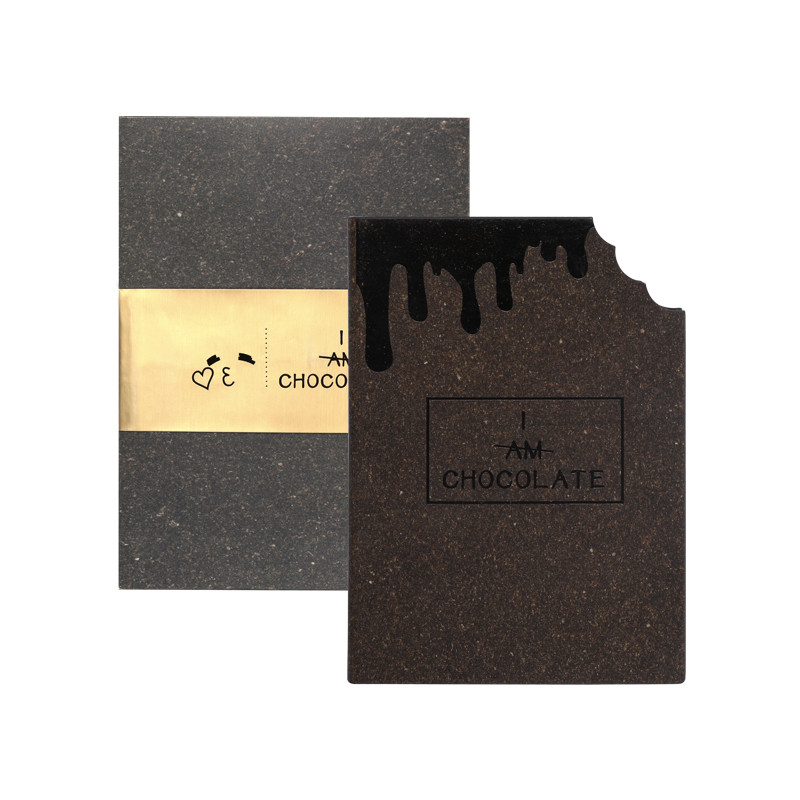 Chocolate Hand Ledger Series Creatief notitieboek voor kantoorcadeautjes en klantlogo