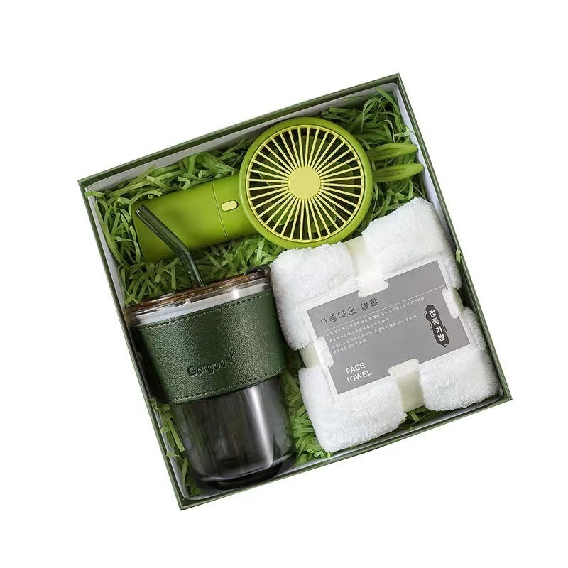 Custom Logo Cup en Hand Gift Set Perfect voor de landbouw Jaarvergadering op Kerstmis