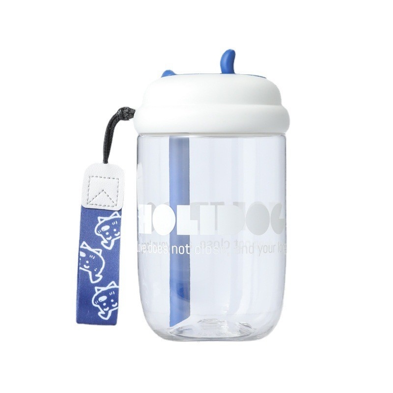 Value Ins Feng Shui Cup Draagbare Iced Coffee Cup met 2 kleuren Graphics Printing Sample