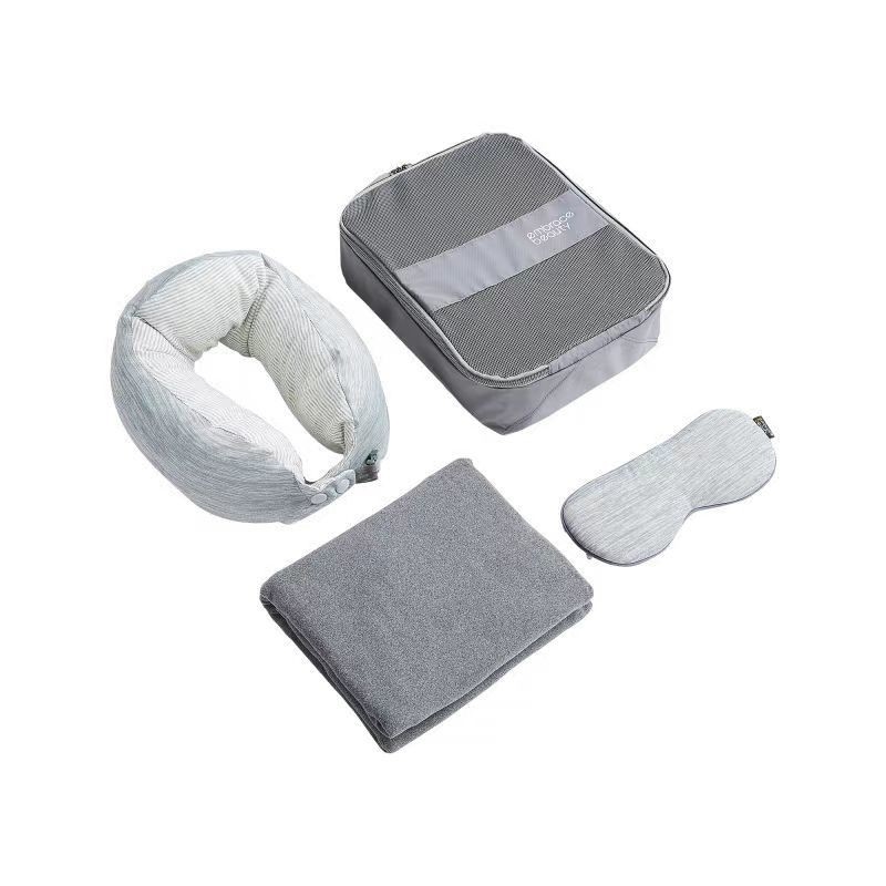 Gratis slaap vier stukken set voor vrouwen 2024 jaar editie slaap oogmasker headwrap set
