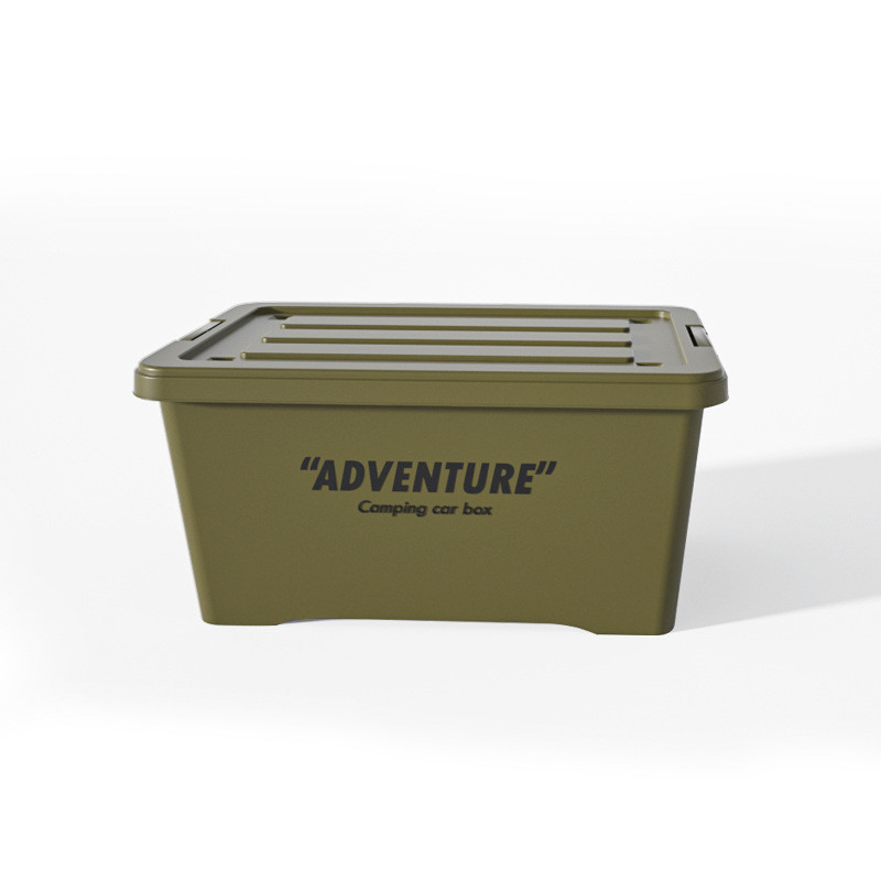 Custom Logo Grote capaciteit picknick huis opslagdoos voor buiten camping en enterprise cadeau