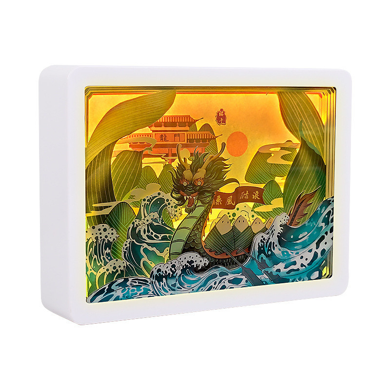 Gepersonaliseerd Dragon Boat Lantern cadeau voor bedrijfsklanten
