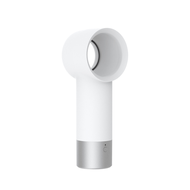 Silk Screen Printing Technology Mini Handheld Bladeless Ventilator voor persoonlijk cadeau
