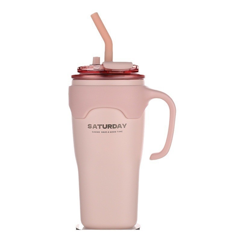 Grote capaciteit Draagbare Dual Drink Coffee Cup Activity Gift met een hoge esthetische waarde